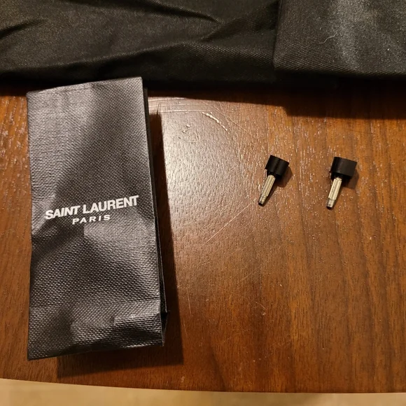 Saint Laurent black suede stiletto, size 7.5 - Picture 9 of 13